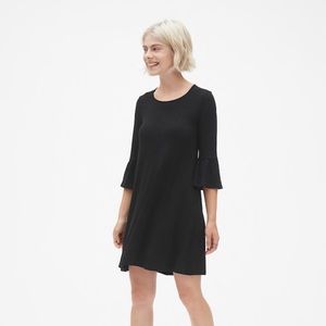 Gap Softspun Blue Bell Sleeved Dress